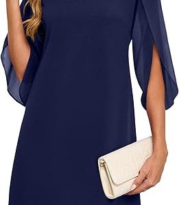 Cocktail dress Crew neck